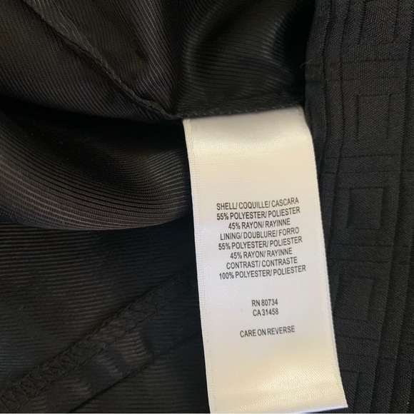 BCBG MAX AZRIA BLACK GREY SPAGHETTI STRAP COCKTAIL DRESS FORMAL DRESS - Picture 7 of 13